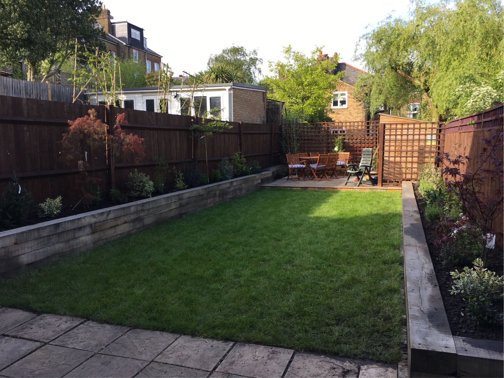 How Material Choice Changes the Way a Garden Ages